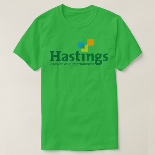 Hastings entertainment t-shirt (Design voorkant)