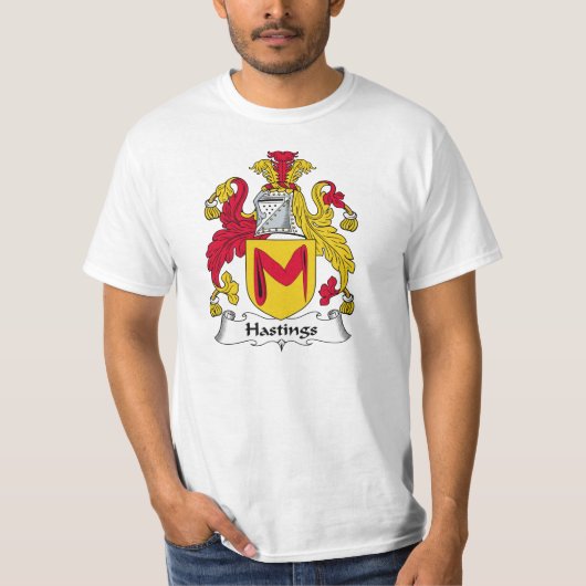 Hastings Family Crest T-shirt (Voorkant)