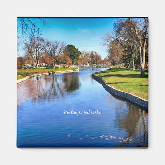 Hastings, Nebraska Magneet (Voorkant)