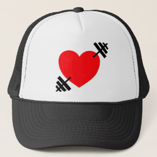 Hat en Barbell Trucker Hat Pet