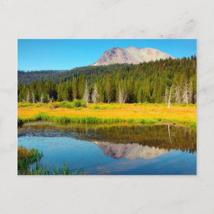 Hat Lake In Lassen Volcanic National Park Briefkaart