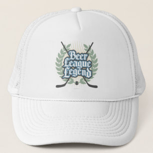 Hat van Hockey Beer League Legend Trucker Hat Trucker Pet