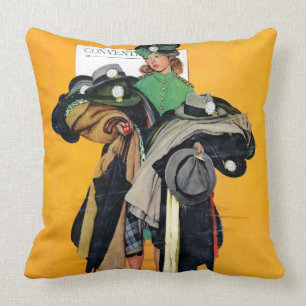 Hatcheck Girl Kussen