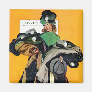 Hatcheck Girl Magneet