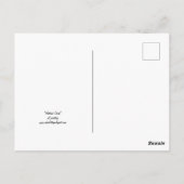 Hatched Chick Bird Art Briefkaart (Achterkant)