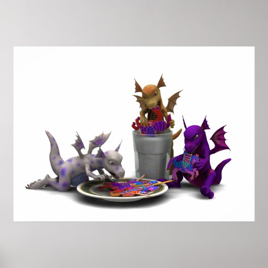 Hatchies: Koekjes en melk Poster (Voorkant)