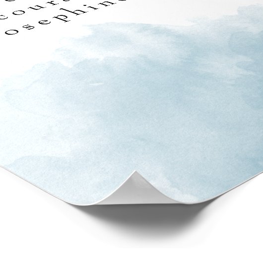 Hatching Dragon Baby shower Late Night Luiers Poster (Hoek)