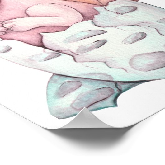 Hatching Dragon Display Poster (Hoek)