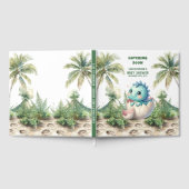 Hatching Soon Schattige Dinosaur gastenboek (Volledig)