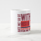 Hate - Cadeau Jumbo Mug (Devant)