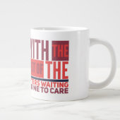 Hate - Cadeau Jumbo Mug (Droite)