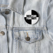 Hate Fear / Fear Hate - Button (In situ)