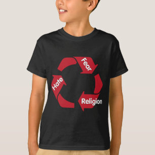 Hate Fear Religies T-shirt