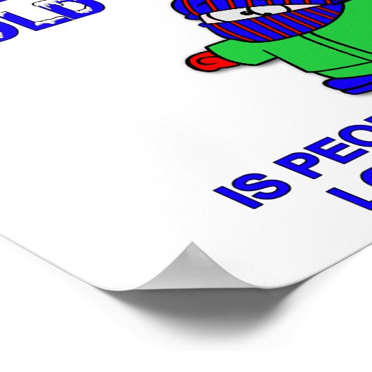 Hate Froid Météo drôle Poster (Coin)