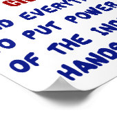 Hate Liberals? Poster (Hoek)