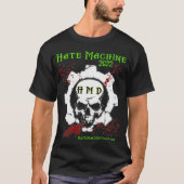 HATE MACHINE résultats T-shirt (Devant)
