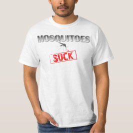 Hate Mosquitoes SUCK Funny Graphic T-Shirt