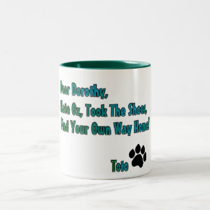 Hate oz tweekleurige koffiemok