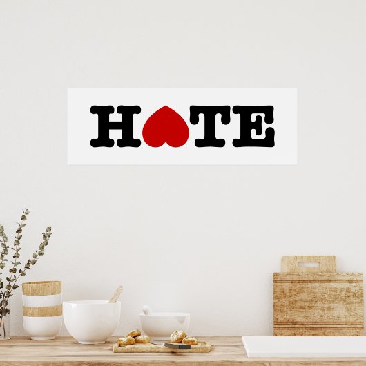 HATE POSTER (Cuisine)