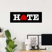 HATE POSTER (Bureau à domicile)