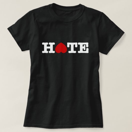 HATE T-SHIRT (Design voorkant)