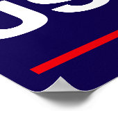 Hate Will Not Make Us Great - No MAGA - Anti-Trump Poster (Hoek)