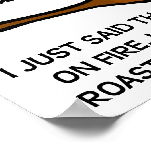 Hateful Marshmallows Funny Poster (Hoek)