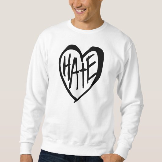 HateHeart Sweater Destrado (Voorkant)
