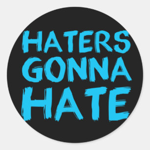 Haters gaan Stickers haten