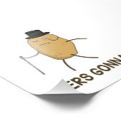 Haters Gonna Hate en Taters Gonna Tate Foto Afdruk (Hoek)