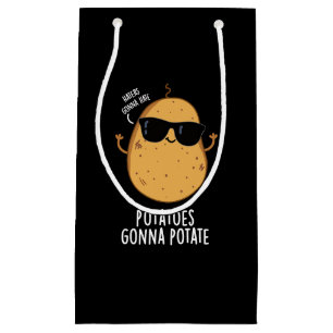Haters Gonna Hate Potates Gonna Potate Dark BG Klein Cadeauzakje