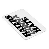 Haters zullen haten magneet (Rechterzijde)