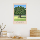 Hatfield Forest Travel Poster (Cuisine)