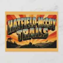 Hatfield-McCoy Trails WV Appalachen Kunst