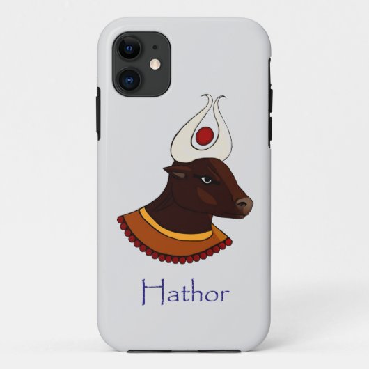 Hathor Ancient Egyptische godin Case-Mate iPhone Case (Achterkant)