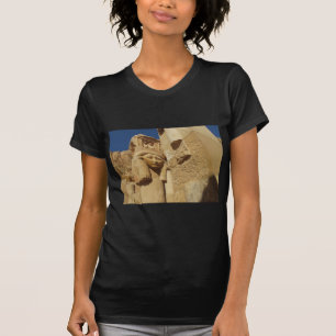 Hathor column - Queen Hatshepsut's Temple, egypte T-shirt