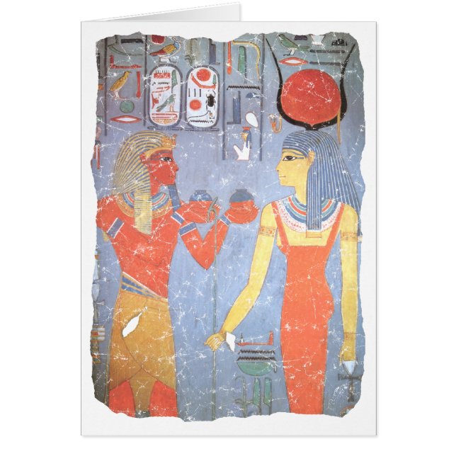 Hathor en Horemheb (Voorkant)