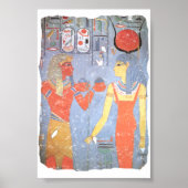 Hathor en Horemheb Poster (Voorkant)