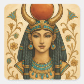 Hathor Godin Stickers Heilige Egyptische Set (Voorkant)