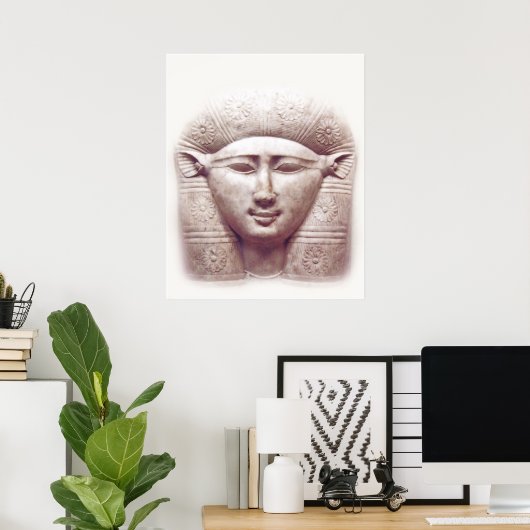 Hathor: Godin van Joy, Liefde en Moederschap Poster (Thuiskantoor)