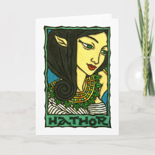 Hathor-Wenskaart Kaart