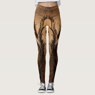 “Hathoria” – Een vrouw in een natuurportret Leggings