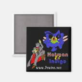 Hatman et Indigo Magnet (Recto/Verso)
