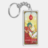 Hatoful Advent calendar 18: Anghel Higure Sleutelhanger (Voorkant Links)