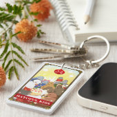 Hatoful Advent calendar 22: Hatoful Kids Sleutelhanger (Voorkant Rechts)