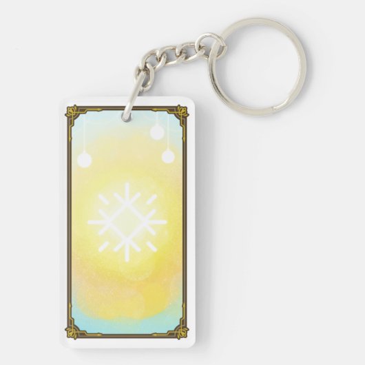 Hatoful Advent calendar 22: Hatoful Kids Sleutelhanger (achterkant)