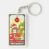 Hatoful Advent Kazuaki?-Shuu Sleutelhanger (achterkant)