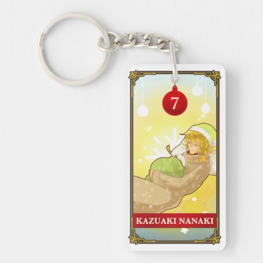 Hatoful Advent Kazuaki?-Shuu Sleutelhanger (Voorkant)