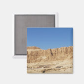 Hatshepsut Tempel panoramische foto Magneet (Voorkant / Achterkant)