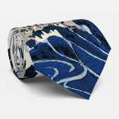 Hatsuhana onder Tonosawa Waterfall Kuniyoshi Fine Stropdas (Opgerold)